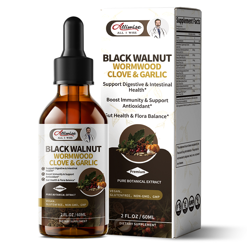 Herbal Wellness Drops - Alliwise Goutte de noyer noir lilas