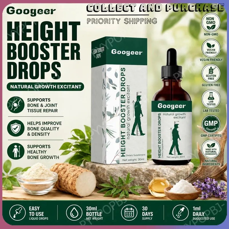 Herbal Wellness Liquid - Googeer Vitamine D3 Citrate de Calcium