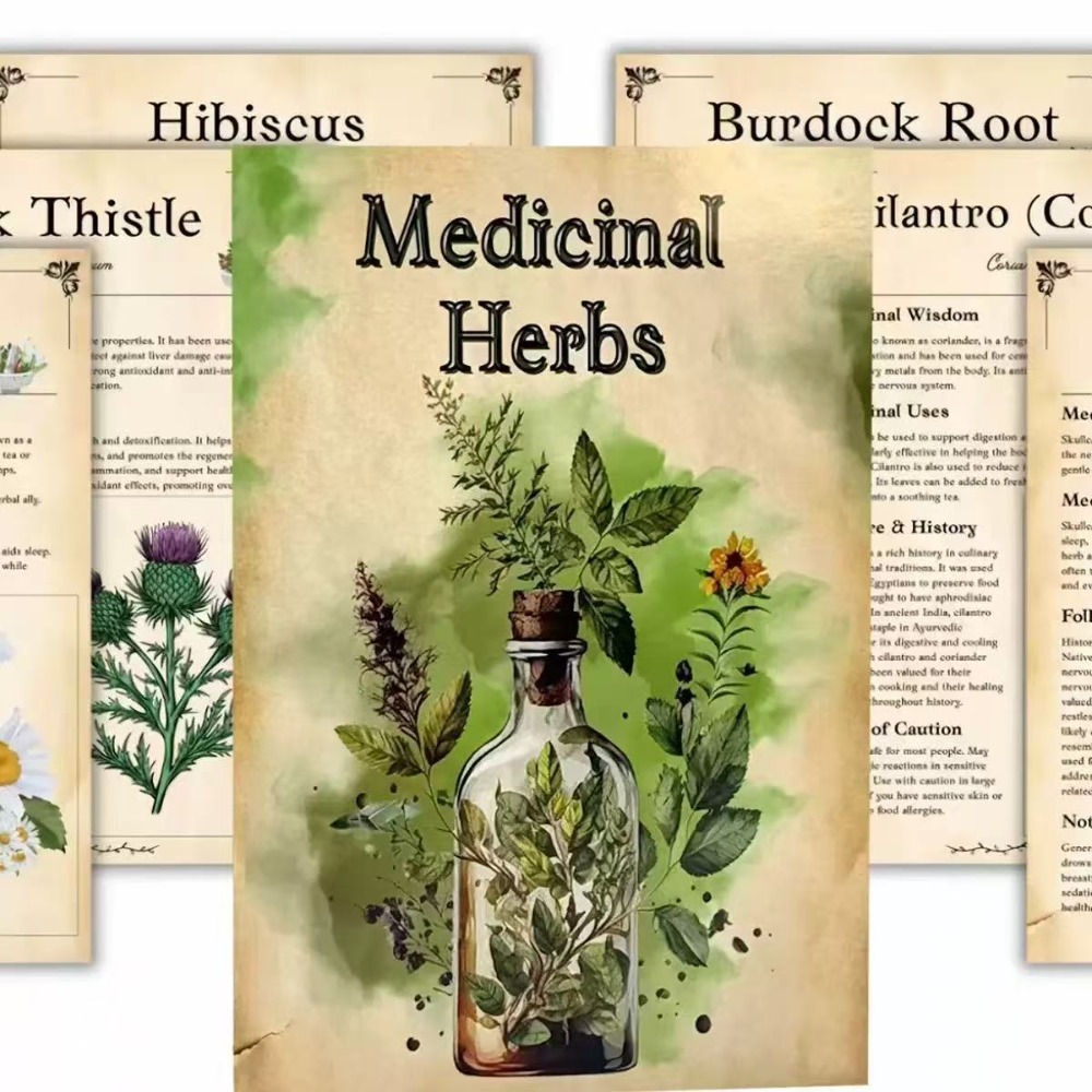 Herbal Wellness - Herbes médicinales : Guide visuel pour