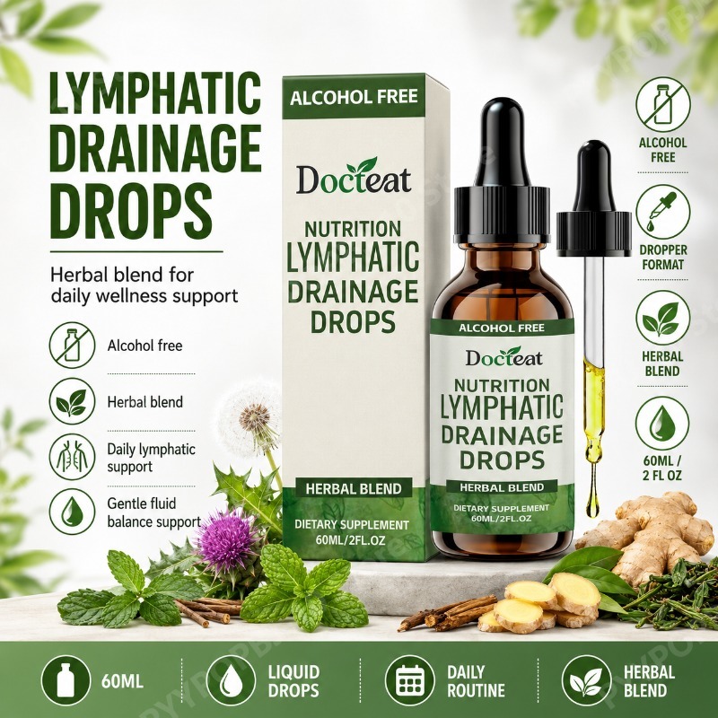 Herbal Wellness Liquid - Gouttes de bien-être à base de