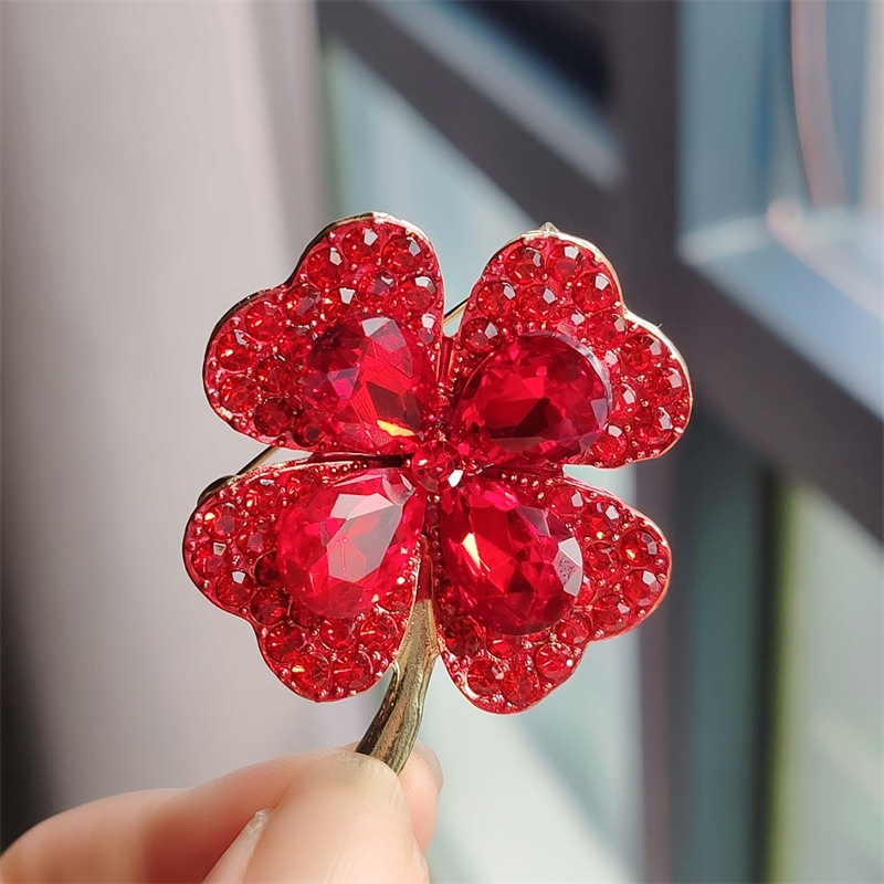 Quatre broches Everver en bisc - Red Clover Flower avis et prix