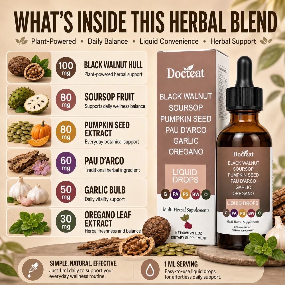 Docteat Gouttes Liquides de No - Herbal Wellness Drops avis et prix
