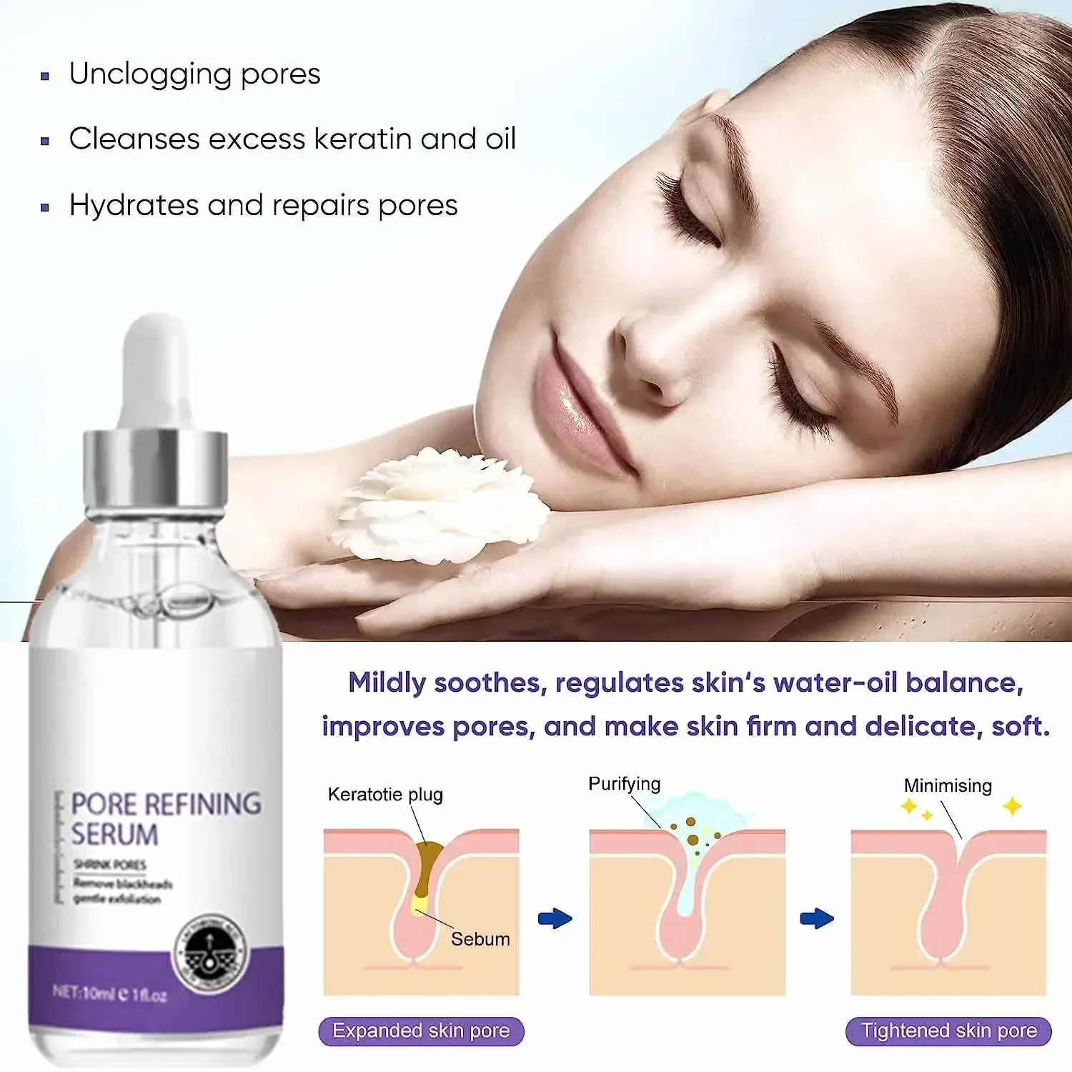 3ème texture de peau |   Sérum - The Ordinary Serum Hyaluronic Acid avis et prix