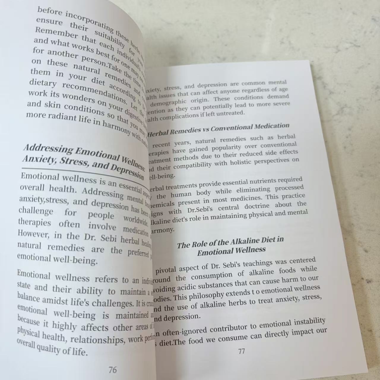 Bible des Herbes du Dr Sebi :  - Herbal Wellness Book avis et prix