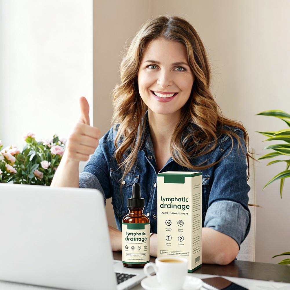 Gouttes de drainage lymphatiqu - Herbal Wellness Liquid avis et prix