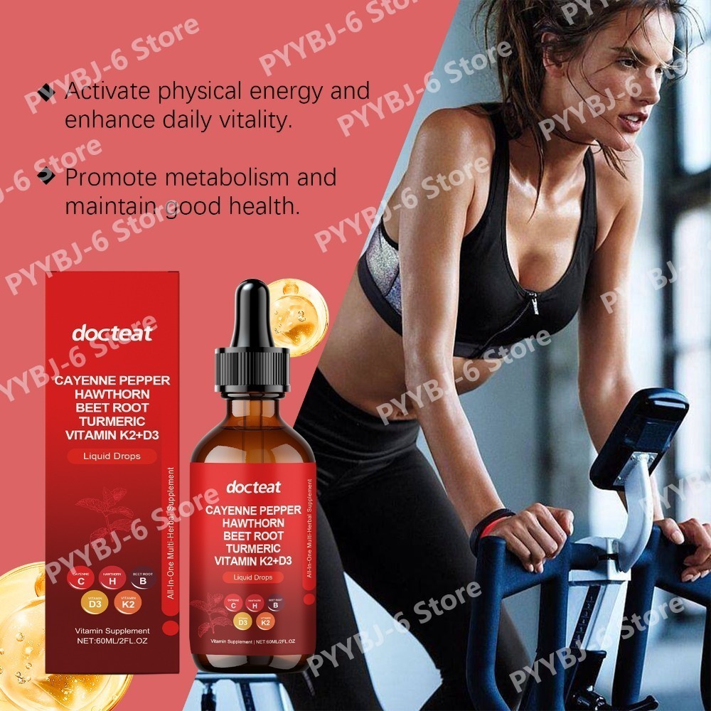 Gouttes liquides de piment de  - Herbal Wellness Liquid avis et prix