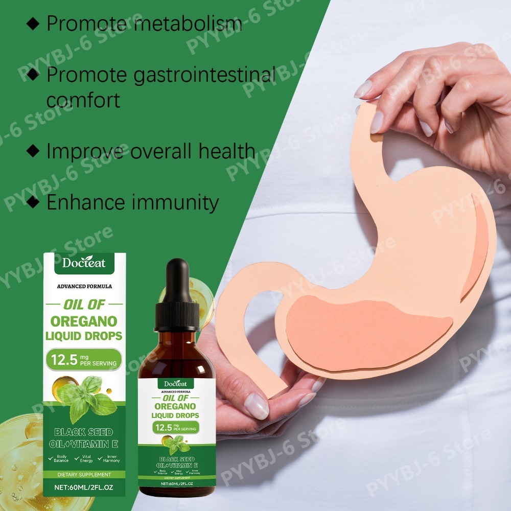 Huile d'origan liquide en gout - Herbal Wellness Drops avis et prix