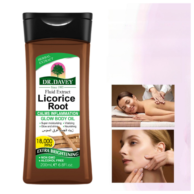 200ml huile pour le corps de r - Licorice Root Sticks avis et prix